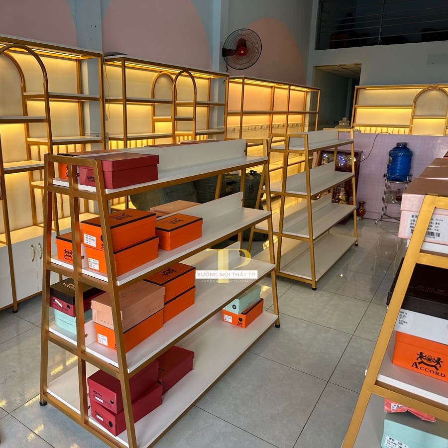 Kệ Tam Vàng Đồng Chia 2 Mặt