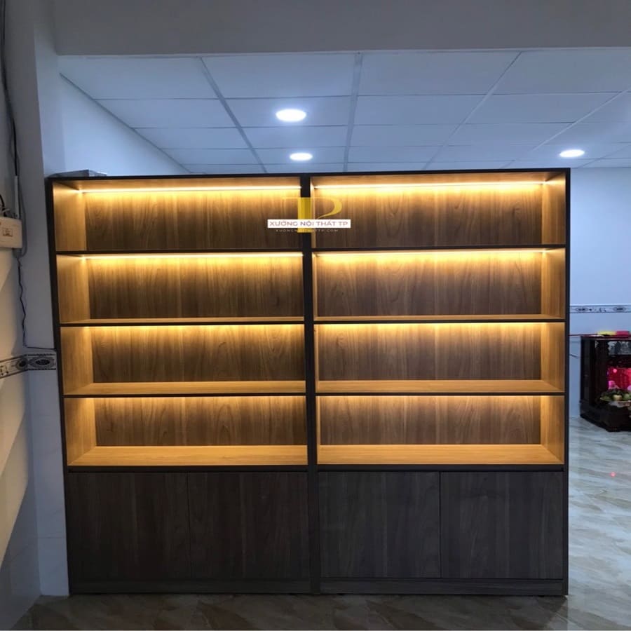 Tủ Trưng Bày Led 4 Tầng 1M X 2M